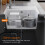 Granite Composite Single Bowl Kitchen Sink with Overflow 57x45CM 9
