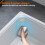 Granite Composite Single Bowl Kitchen Sink with Overflow 57x45CM 11
