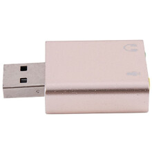 10X USB Sound Card 7.1 External USB to Jack 3.5mm Headphone Adapter Stereo Audio Mic Sound Card for Pc Computer Laptop