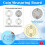 Silver Coin Tester Kit, Coin  Tester with Measuring Board, Caliper 16Pcs 7