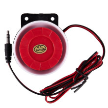 4X Continuous Sound Decibel Piezo Buzzer IC Alarm Speaker 12V 120db Black+Red