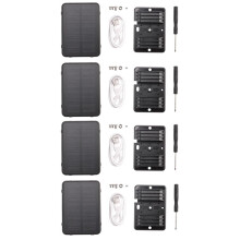 4X RF-V34 Waterproof Solar GPS Tracker 9000MAh Power Sheep Cow Cattle GSM WiFi Tracking Voice SOS Alarm Free Platform