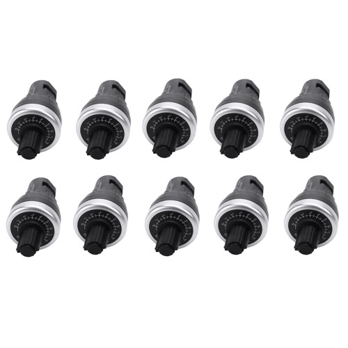 10X 10K Potentiometer 22mm Governor VSD VFD for Variable Speed Drive Inverter New