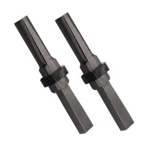 2 Pcs 23mm Plug Wedges Stone Splitter for Splitting Rock Marble Concrete Basalt Sandstone Limestone