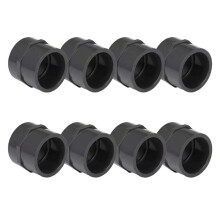 8 Pcs 2 Inch PVC Pipe Fitting Female Adapter PVC Industrial Grade Pipe Fittings Joints