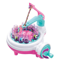 Children'S Bracelet Knitting Machine DIY Playhouse Knitting Toy Beaded Hand-Crank Knitting Machine