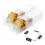 2 Pcs Airtight Bread Storage Container with Tray, Plastic Bread Box for Homemade Bread 1