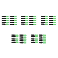 50Pcs Ftth Embedded Quick Connector SC/APC Green Plastic Fiber Optic Connector