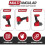 6 Pack Tool Holder for  M18/18v Cordless Tools - Tool Organizer for  Drill Holder with Screws 3