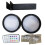 Remote Control LED Wall Lamp, Dimmable, Magnetic Mount, Battery Powered, RGBW A 1