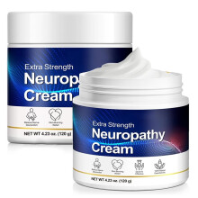 Crema para el Alivio de la Neuropatía, Gel de Masaje Calmante y Natural para Aliviar el Dolor en Músculos y Articulaciones, Pies, Piernas y Manos.