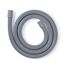Afvoerslang | 21mm | 19 mm | 1,5 bar | 90C | 2,50 m | Toepassing: Vaat/Wasmachine | Grijs