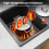 Granite Quartz Single Bowl Kitchen Sink 57x45cm with Waste Strainer Kit 4