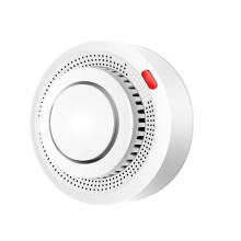 Sensor de Fumaça Inteligente Tuya Zigbee, Detector de Fumaça para Proteção Contra Incêndio, Sistema de Segurança com Som de 85dB e Controle Pelo