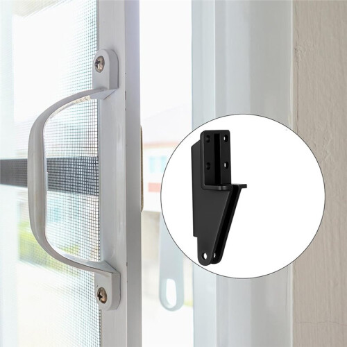 2 Pack Screen Door Closer Bracket for Storm Hardware Replacement Post Jamb Bracket 2