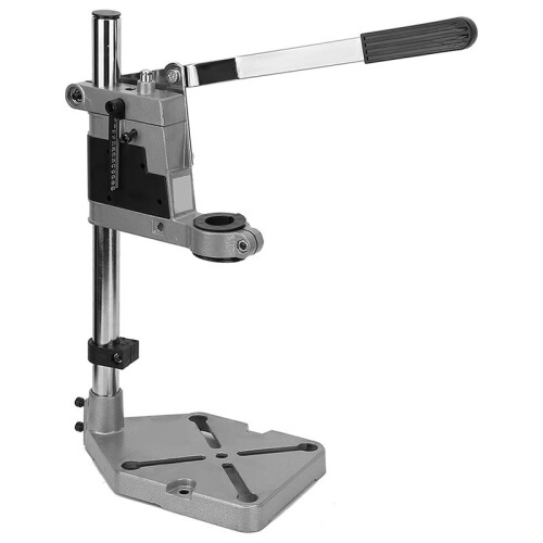 Drill Press Stand, Universal Bench Clamp Drill Press Stand Workbench, Adjustable Support Tool for Drilling Workstation 2