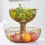 2-Tier Large Capacity Fruit Basket, Kitchen Countertop Storage for Vegetables, Snacks, and Bread 3