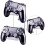 3X Universal Game Controller Holder Wall Mounted Headset Stand Hanger Space Saving Gamepad Holder Wall Mount for PS4 4