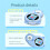 Microscope Video Camera with 2" IPS Screen 1000X Handheld Digital Microscopes Pocket Microscope Camera for Kids 2