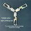 1pc  Multi Functional Tool Keychain - Titanium, Compact Outdoor Gear 4
