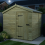 7 x 8 Apex Shed Tanalised (Single Door, No Windows) 3