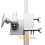 Gutter Mount with Dual Adapters for Solar Panel or Camera, Adjustable No-Drill Roof  Mount, 360 Rotatin 7
