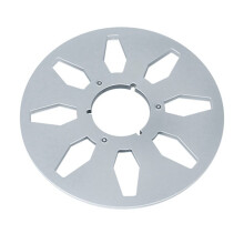 1/4 10.5 Inch Empty Tape Reel Aluminum Alloy Reel Tape Recorder Accessories Empty Disc Opening Machine Parts for Nab D