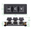 RP2040 3-Key Programmable Shortcut Keyboard, Ctrl C/V Macro Pad for Programmers, Plug-and- 5