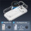 Magnetic Phone Holder, Multi-Functional Foldable, Portable Desktop Rotating Ring Holder Silver 8