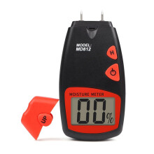 Timber Digital Moisture Tester Papper Vatteninnehåll Tester 5 % Till 40 % Vattenhaltsmätning för Trä Bambu Bomull