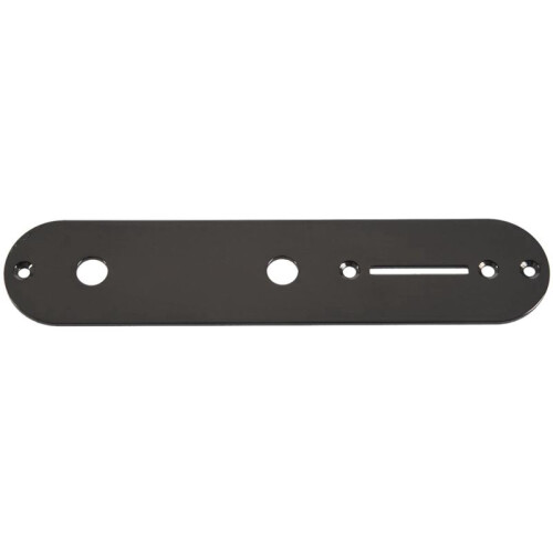 2pcs 32MM Width Control Plate for  TL Telecaster Tele Guitar Replacement, Black 2