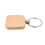 180Pcs Blank Square Wooden Keychain DIY Key Tag Gift 5