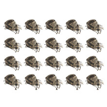 20X Unisex Scarf Polyester Plaid Tassel Arab Desert Shemagh,Beige
