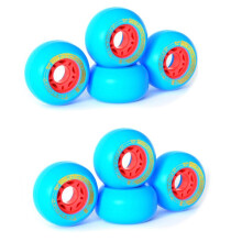 8x Freeline Roller Road Driftboard Maple Split Portable Skateboard 82A PU Drift Board Wheel Anti-Skid Skateboard,