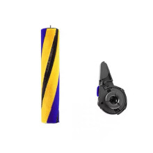 Soft Brush Roller Bar for V10/V12/V15 Detect Slim, V8 Slim, V10 Slim Vacuum Cleaners with Side Cover