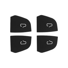 For Model 3 Y Highland Juniper 2025 Car Interior Suede Door Button Trim Stickers Patch Trim Cover
