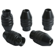 5PCS M8 M7 Keyless Drill Chuck, 0.3-3.2mm Clamping Range, Quick Change for DIY Woodworking A