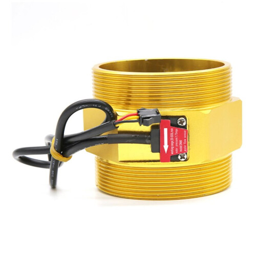 DC3.5-24V Water Flow Sensor, Brass Liquid Flow Meter, Fluid Flow Sensor , Suitable for Farmland Irrigation Systems