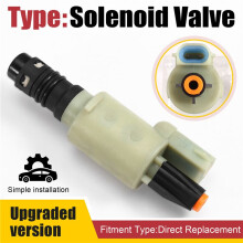 Front & Rear Intake Solenoid Valve 6L1Z3C199AA 4L1Z5A891AA for Navigator 2003-2006 Mark VIII 1993-1996