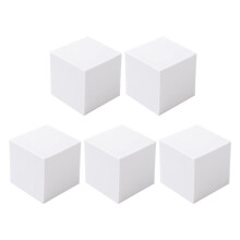 5 Bloques de Linóleo para Grabado, Ideales para Proyectos Escolares y de DIY (3x3x3cm)