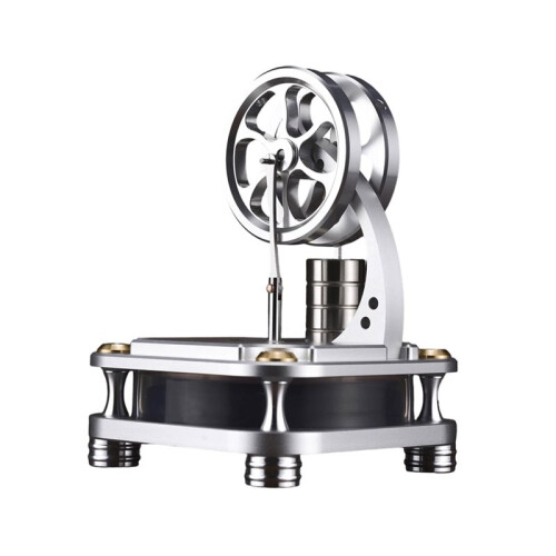 Stirling Engine Low Temperature Metal Power Cylinder Can Start Low Temperature Science Stirling Engine Model Toy Gift