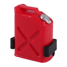 RC Rock Crawler 1:10 Accessories Fuel Tank for CC01 Axial SCX10 90046 D90 D110 TF2 -4 Crawler Truck,Red