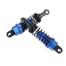 2 Pcs Oil Adjustable 65Mm Damper for Rc Car 1/18 A959 A969 A979 K929 Hpi Hsp Losi ,Dark
