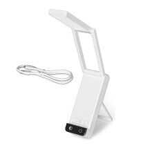 Rechargeable Desk Lamp,6000mAh Battery Wireless Light,Cordless Table Lamp for Book Reading,Foldable Lamps&Portable