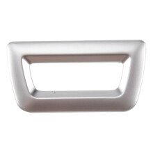 Tail Door Button Cover Trim Sticker for X1 F48 X3 F25 X4 F26 X5 F15 Car-Styling ABS Chrome Automotive Interior Accessories (2 Button)