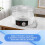 220V 1-Layer 8CM Small 3D Printing Consumable Dryer Dormitory Heating and Moisture-Proof Box EU Plug 4
