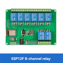 8-CH Relay Module DC12-24/5V Power Supply Onboard ESP-12F WiFi Module for ESP8266 Secondary Development