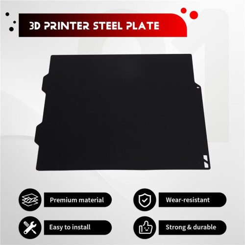For  A1 -184x184mm Cold-Printed Low-Carbon Spring Steel Plate Platform 3D Printers 1