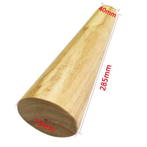 Jewelry Tool Wooden Oval Bracelet Sizing Bangle Mandrel Wire Wrapping Tool 2