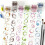 Watercolor Bubble Circle Sticker Magic Bubble Transparent Waterproof PET Tape Box 5